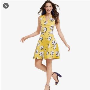 Draper James Yellow Cocktail Dress